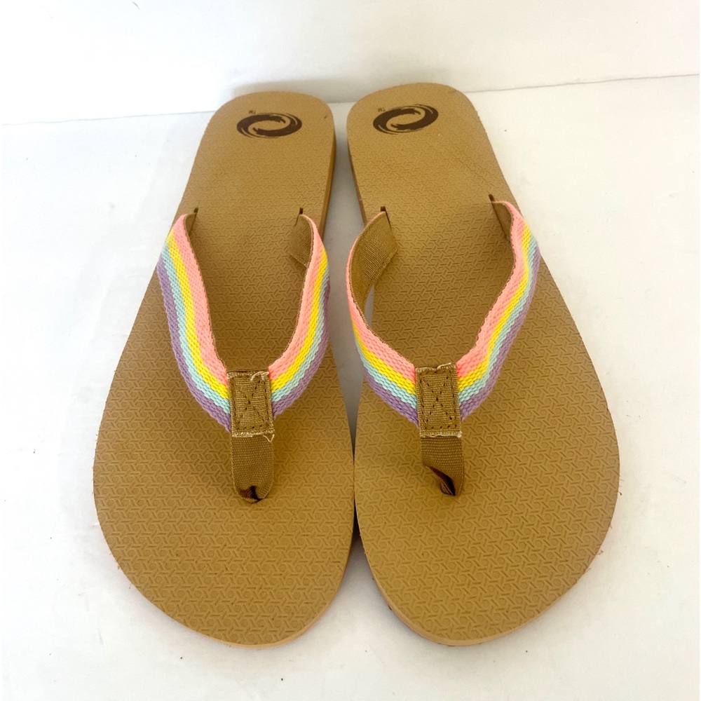 O’Rageous Rainbow Sandal Women’s 10B NWOT